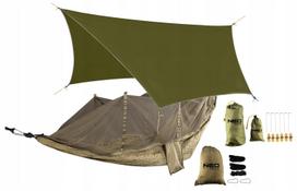 Hamako komplektas su tinkleliu nuo uodų 330 x 140 cm ir tentu NEO
