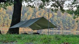 Tentas EASY 2x3 m, žalias, Bushmen