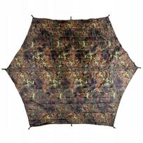 Tentinis šešiakampis brezentas Flecktarn, 340 x 310 cm