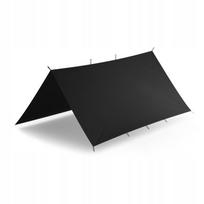 Poliesterinė palapinės tentas SUPERTARP, 3x3 m, juoda