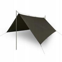 Palapinės tentas Helikon Supertarp, Taiga Green, 3 x 3 m, 19 tvirtinimo taškų