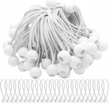 Elastinga guminė virvė su kamuoliuku tentui tvirtinti