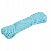 Lengva šviesiai mėlyna paracord virvė palapinei