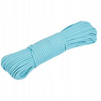 Palapinės virvė Paracord, šviesiai mėlyna, daugiafunkcė, išgyvenimui