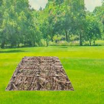 Palapinės grindų tentas, vandeniui atspari, lengva, kamufliažinė, 3x2,9 m