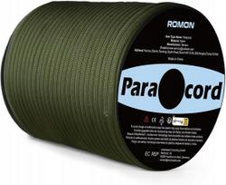Parakordas 4 mm, 50 m, nailonas, 9 gyslos, iki 250 kg