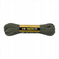 Paracord 475 taktinė nailoninė virvė, 30 m, Ranger Green, atspindinti