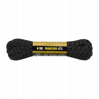Paracord virvė M-Tac 475, juoda, atspindinti, nailonas, 30 m
