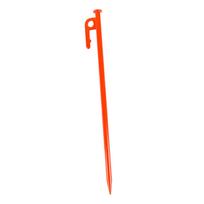 Palapinės kuoliukai, plieniniai, oranžiniai