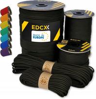 Paracord virvė 4 mm, 10 m, 250 kg, žalia, EDCX