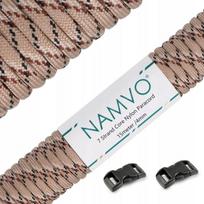 Paracord 550 virvė, 50 m, 7 gijų, karinė, išgyvenimui