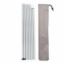 Sulankstomos palapinės strypai, 25 mm, 2,4 m, 8 vnt., sidabriniai, Iron Tarp