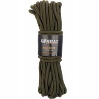 Virvė Kombat Paracord, 9 mm, 15 m, alyvuogių spalvos