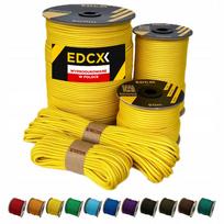 Paracord virvė EDCX 4 mm, geltona, 300 m