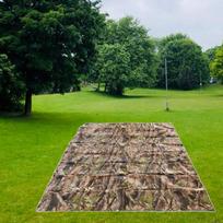 Palapinės kilimėlis, lengvas, 3x2,9 m, medžio kamufliažas, Oxford audinys