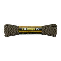 Paracord virvė M-Tac 475, 30 m, juoda/koyotų spalvos
