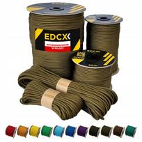 Paracord virvė EDCX 4 mm, Coyote Brown, 300 m