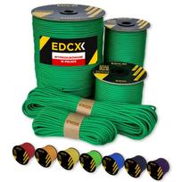 Paracord 4 mm žalias virvė, 100 m, pagaminta Lenkijoje