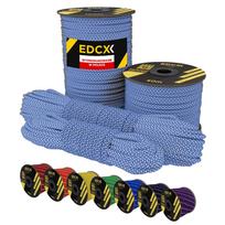 Paracord virvė EDCX 4.4 mm, ypač atspindinti, Blue Snake 50/50, 100 m