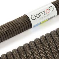 Nailoninis paracord 550 virvė, 15 m, kamufliažinė, apyrankėms rankdarbiams