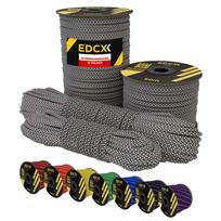 Paracord virvė EDCX 4.4 mm, itin atspindinti, Black Snake 50/50, 50 m