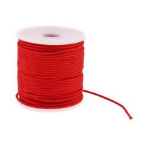 Paracord virvė 2 mm, 6 gijų, raudona, tvirta, palapinių priedas