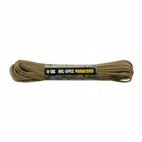 Paracord taktinė nailoninė virvė M-Tac, 550 mil-spec, 15 m, coyote spalvos