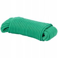 Virvė Paracord, 3 mm, 15 m, 125 kg, žalia