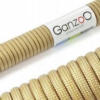 Virvė Paracord 550, 4 mm, 15 m, 7 gijų, smėlio spalvos, GANZOO