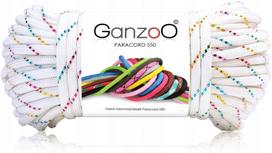 Paracord virvė 4 mm, 30 m, su blizgučiais, 7 gijų, nailonas/poliesteris