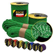 Atšvaitinė virvė EDCX Paracord 550, 4,4 mm, žalia, 15 m