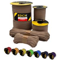 Parakordas EDCX 4 mm, 100 m, smėlio spalvos, pagamintas Lenkijoje