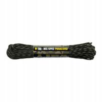 Nailoninis paracord virvė M-Tac 550, juoda, 15 m