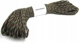 Paracord virvė Wingoneer, 30 m, 4 mm, alyvuogių žalia kamufliažinė, 7 gijų