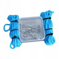 Virvė su voleliu ir įtempėju, paracord, 6 kabliukai