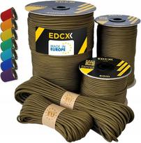 Paracord nailonas, 4 mm, 550 lb, 10–300 m, įvairių spalvų