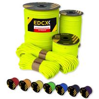 Paracord virvė EDCX 4 mm, 100 m, Sofit Yellow, pagaminta Lenkijoje