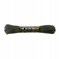 Virvė M-Tac Paracord Minicord, atspindinti, 30 m, Ranger Green