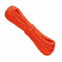 Paracord virvė EDCX, atspindinti, 30 m, oranžinė