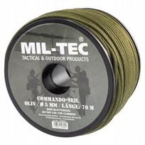 Virvė Mil-tec Commando, 5 mm, 70 m