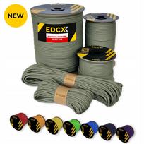 Virvė Paracord 550, 4 mm, 30 m, šviesi chaki, pagaminta Lenkijoje