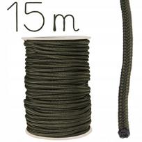 Virvė Dominator Paracord, 7 mm, 7 gijų, iki 400 kg, alyvuogių spalvos, 15 m