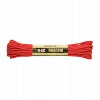 Virvė M-Tac Paracord 550 type III, 15 m, raudona
