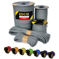 Paracord virvė EDCX 4 mm, tamsiai pilka, 50 m