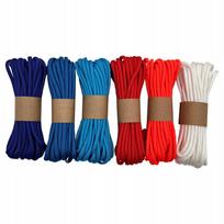 Paracord rinkinys EdcX Paracord 550, 6 spalvos po 5 m