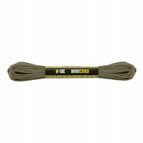 Paracord virvė M-Tac Minicord, 15 m, atspindinti, smėlio spalvos