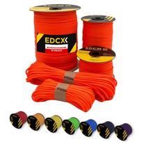 Paracord virvė EDCX 4 mm, 50 m, oranžinė, pagaminta Lenkijoje