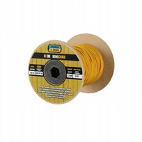 Virvė M-Tac Minicord paracord, 60 m, Goldenrod
