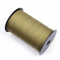 Paracord nailonas, alyvuogių spalvos virvė, 1 m