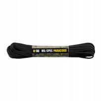 Paracord nailonas M-Tac, juodas, 15 m, 550 mil-spec